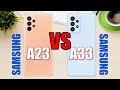 Samsung Galaxy A23 vs Samsung Galaxy A33 5G ✅
