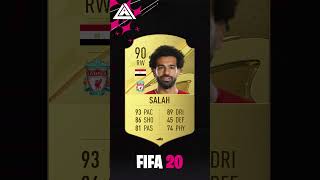 Mohamed Salah FIFA EVOLUTION💥 #football #shorts #eafc #fifa24