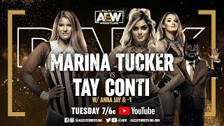 FULL MATCH - Marina Tucker Vs. Tay Conti: AEW Dark