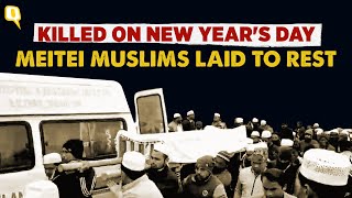 Manipur: Last Rites Performed for 5 Meitei Muslims Killed by Armed Extremists | The Quint