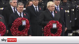 Queen misses Remembrance service after spraining her back
