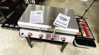 Assembly and Overview of The NEXGRILL 4 Burner 60,000 BTU Griddle with Stainless Steel Hood!