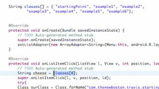 Android Application Development Tutorial 21 Finishing ListActivity YouTube