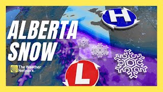 From Record-Breaking Warmth to a Multi-Day Snow Event in Alberta