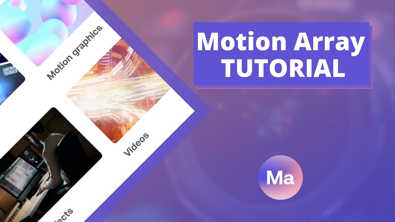 Motion Array Come Funziona Tutorial Youtube