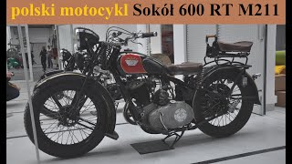 polski motocykl Sokół 600 RT M211 - opis i historia