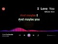 i love you céline dion karaoke version with lyrics