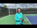 how to deal with high balls to your tennis forehand footwork u0026 tactics included