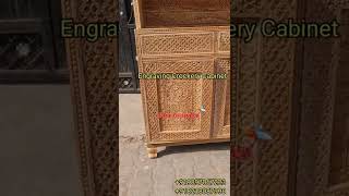 Wooden Crockery Unit Designs, Antique Furniture For Home, Dining Room Decor, Crockery Cabinet Design