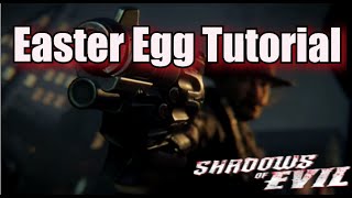 Shadows of Evil Black Ops 3 Zombies Full Easter Egg Tutorial GERMAN