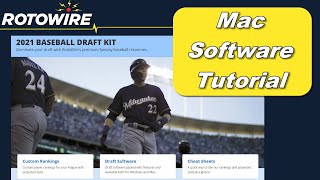 Mac Draft Software Tutorial - MLB Draft Kit