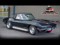 Side Pipe Exhaust 1967 Corvette Convertible FOR SALE 327/350hp 4-Speed