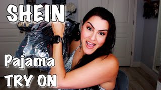 SHEIN SLEEPWEAR TRY ON \u0026 REVIEW