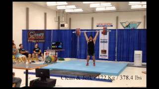 Mike Bencsik - Olympic Weightlifter compliation