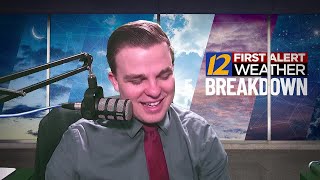 Meteorologist Evan Thomason talks about storms later in the week for First Alert Weather Breakdow...