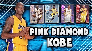 NBA 2K18 MyTEAM 99 OVERALL PINK DIAMOND KOBE BRYANT!! | 4 NEW KOBE CARDS IN NBA 2K18 MyTEAM!!