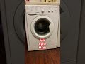 INDESIT WASHING MACHINE FINAL SPIN CYCLE