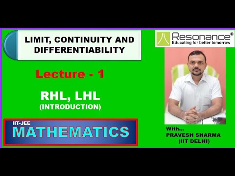 Limits, Continuity And Differentiability !! Lecture -1 !! - YouTube