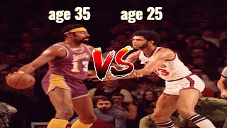 Kareem Abdul-Jabbar vs. Wilt Chamberlain | True Highlights (Offense, Defense, Mi