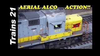 [AA][T-20] AMAZING AERIAL ALCO ACTION!! Moving Schnabels and Sand Out Of  Steamtown