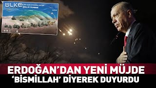 Cumhurbaşkanı Erdoğan Yeni Projeyi 'Bismillah' Diyerek Duyurdu #SonDakika