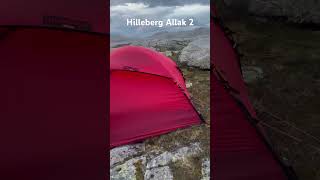 Hilleberg Allak taking on some wind. #hilleberg #allak #tent #mountains