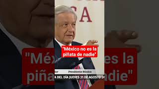 AMLO sentencia discurso de Estados Unidos ante en combate al narcotráfico en México