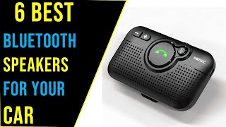 ✅ The Best Bluetooth Speakers for Your Car 2023 - Top 6 Best Bass Bluetooth Speaker for Car Review