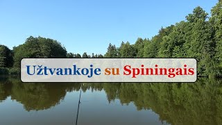 Užtvankoje su Spiningais- Gabrielius Ser