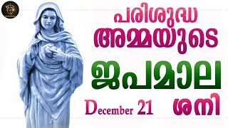 Rosary Malayalam I Japamala Malayalam I December 21 Saturday 2024 I Joyful Mysteries I 6.30 PM