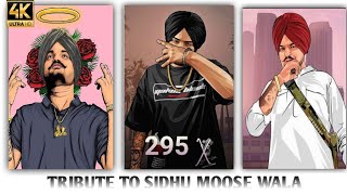 💜295 X SIDHU MOOSEWALA |STATUS VIDEO|#sidhumoosewala #tributetosidhumoosewala