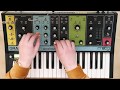 Dreaming of arps with the Moog Grandmother