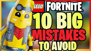 LEGO FORTNITE 10 Biggest Mistakes (Tips To Use) After 50 Hours