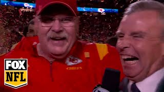 'Mahomes is the MVP' — Andy Reid on the Chiefs beating the Eagles in Super Bowl LVII | NFL on FOX