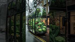 What do you think about this vegetable bus loaded? Would you want to buy? #vegetables #bus #nature