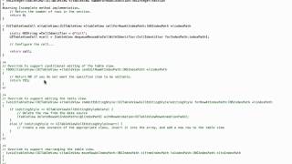 iOS Development Tutorial - Using Tableviews