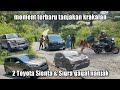 2 Toyota Sienta & Sigra falied nanjak krakalan | JALUR BAWANG DIENG | CREW KRAKALAN |