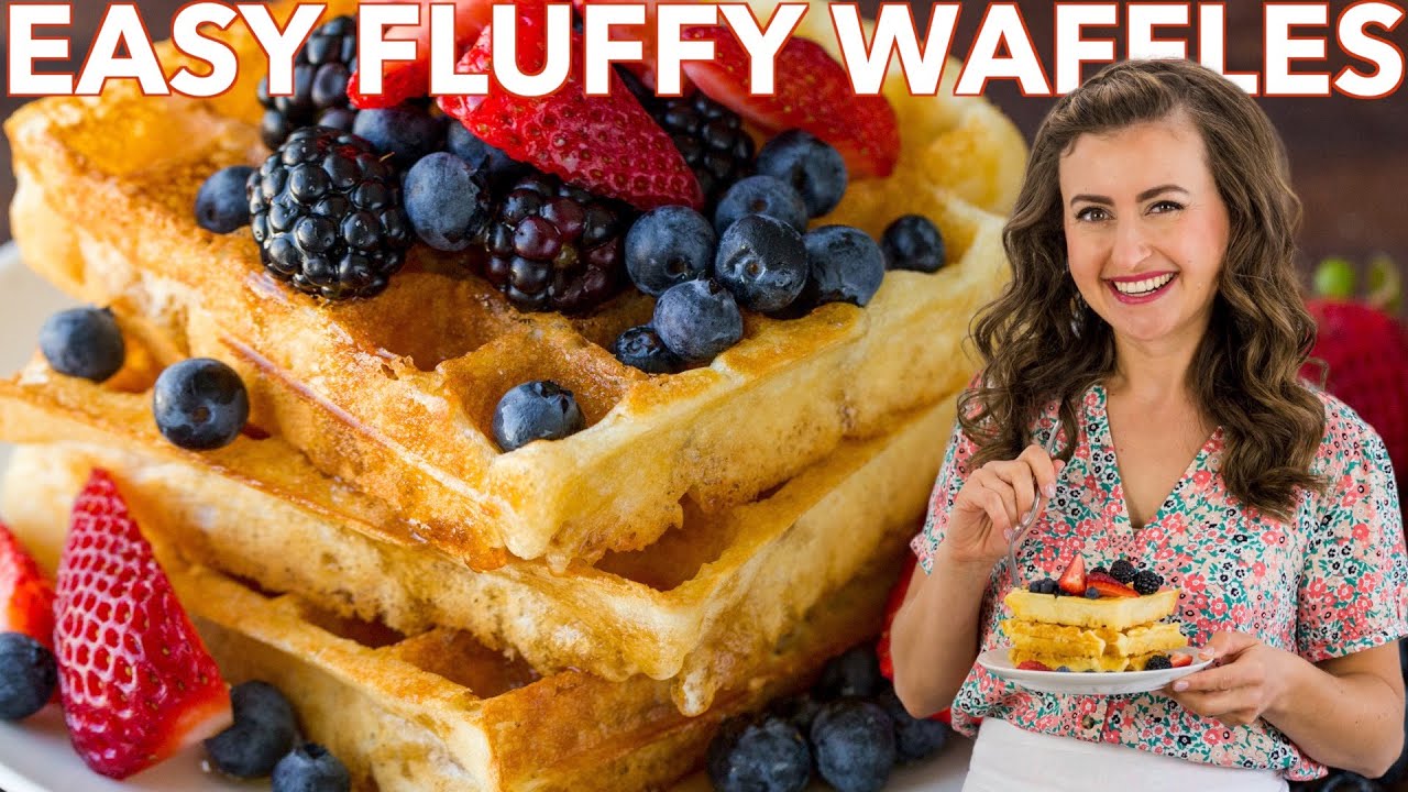 How To Make Homemade Waffles The Best Versatile Waffle Recipe Youtube