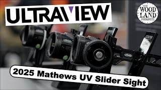 Ultraview Mathews UV Slider Bridgelock Sight: ATA 2025 \u0026 Ultraview Archery UV Button Thumb Releases