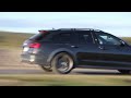 how loud audi a6 3.0 bitdi v6 allroad stage 2 420ps 850nm launch sound fly by