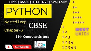 Nested Loop in Python| learn python| python tutorial in Hindi| python for beginners| python lectures