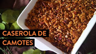 Sweet Potato Casserole with Pecans