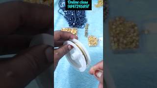 ഇനി ഇതു പോലെ നിങ്ങൾക്കും ഉണ്ടാക്കാം #sajithascreation #jewellery #jewellerymaking #diy