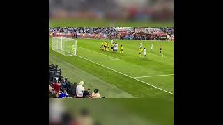 Leo Messi Freekick Goal vs Jamaica from the stands #Messi #Argentina #Freekick #Goals #Football