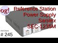 Reference Station: Samlex SEC-1235M 13.8 VDC Power Supply