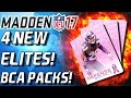 BCA BUNDLES! 4 NEW ELITES! 92 SHERMAN! - Madden 17 Ultimate Team