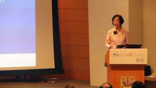 Prof. Sophia Chan at HospitalAdvisor Launch