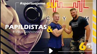 6 LAIDA, II dalis # sportuojame SU - Vilius Sosnovskis, kojų treniruotė