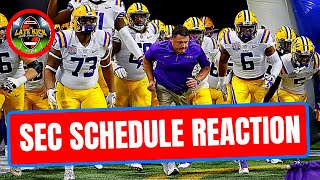 SEC Schedule Release + Rapid Reaction (Late Kick Cut)