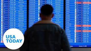 Watch: FAA computer glitch grounds flights across the US